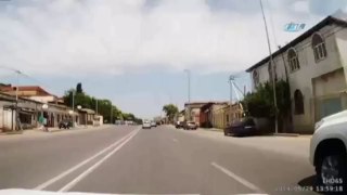 Azerbaycan’da feci kaza kameralara yansıdı FM HABER