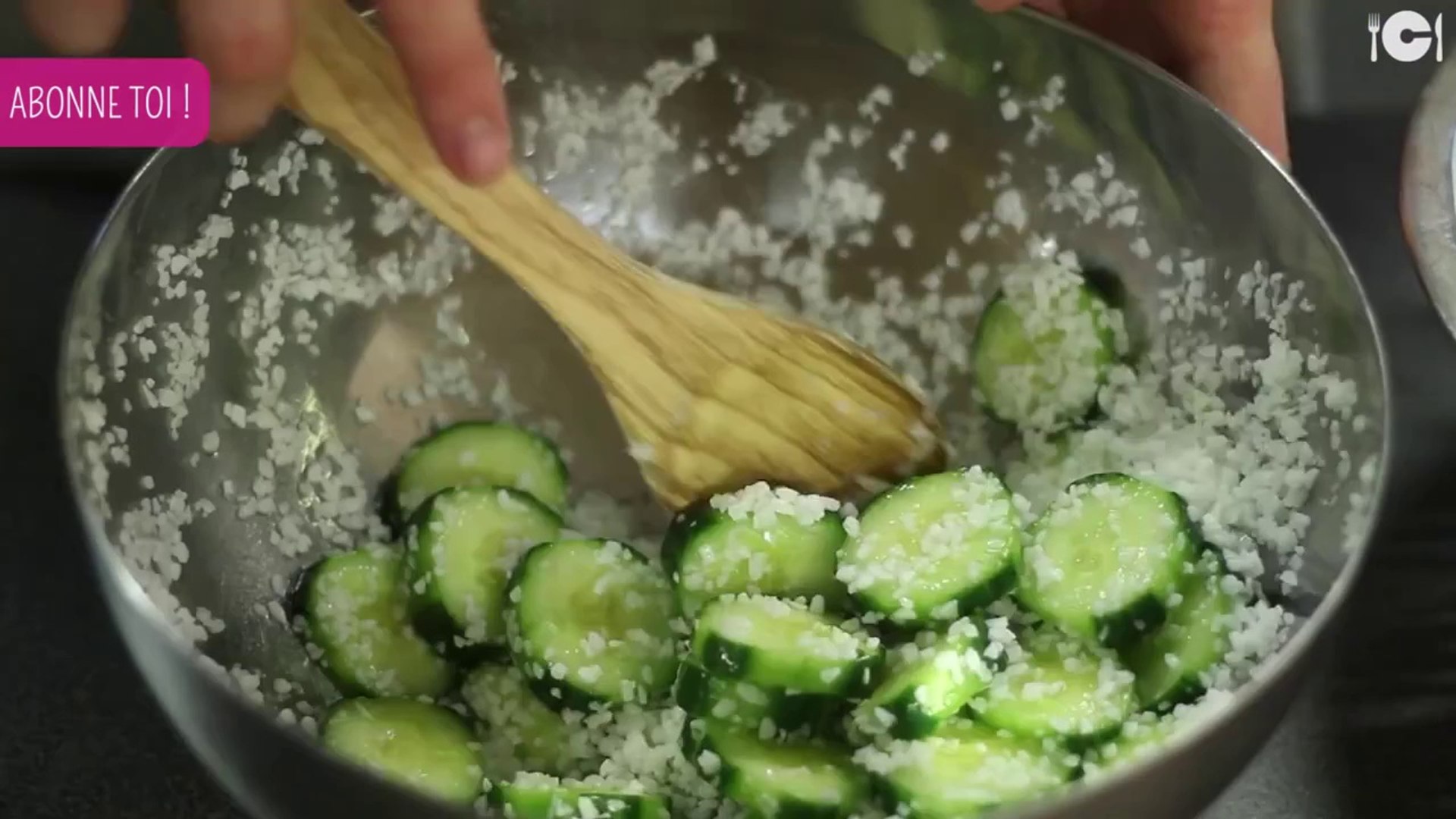 Comment dégorger un concombre - Vidéo Dailymotion