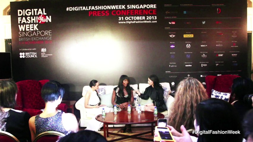 Press Conference Digital Fashion Week Singapore 2013