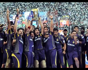 Kolkata celebrates after IPL 7 victory