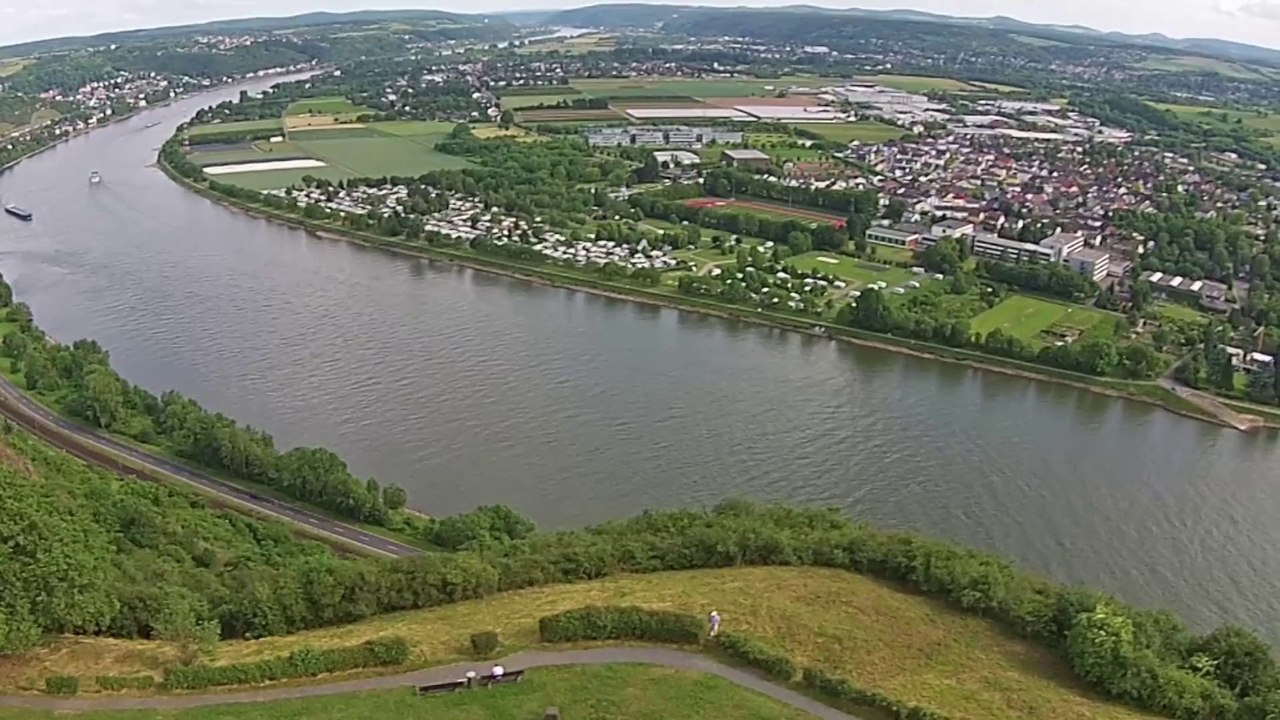 Drone-Test Remagen