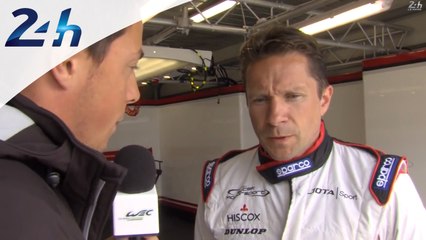 Simon Dolan à la Journée Test des 24 Heures du Mans 2014