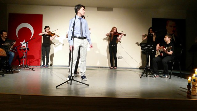 Ordu Fen Lisesi 2014 Şiir Dinletisi - Atakan DEMİRBAĞ Muhteşem Performans 1