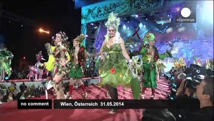 Glitz and glamour at Europe's largest charity event for AIDS research