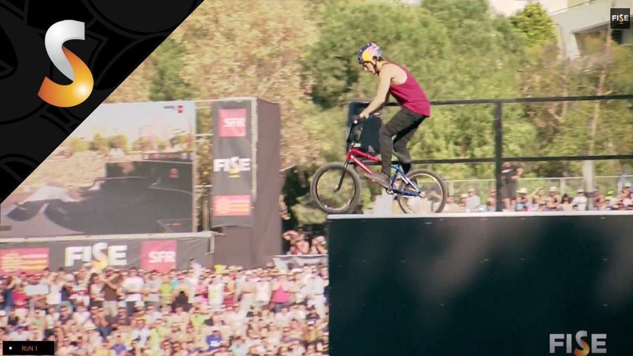 Daniel Dhers - 2nd Final BMX Park - FISE World Montpellier 2014