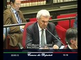 Roma - L'audizione del ministro Gaetano Quagliariello (22.05.13)