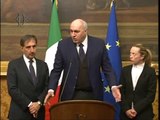 Roma - Le consultazioni a Montecitorio. Fratelli d'Italia (27.03.13)