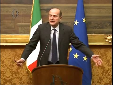 Roma - Le consultazioni a Montecitorio. Bersani (quarto giorno) (26.03.13)