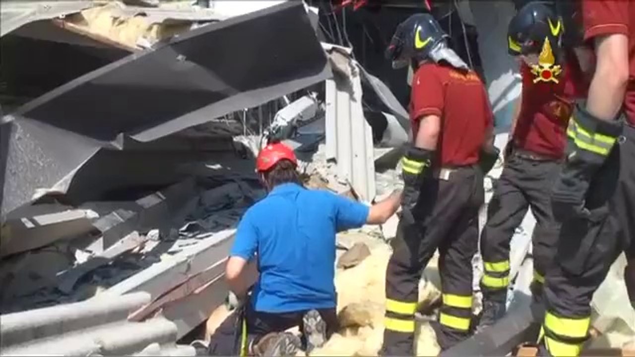 Medolla Cavezzo Mirandola (MO) - Terremoto - Danni zona industriale - Haimotronics 5 (29.05.12)