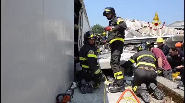 Medolla Cavezzo Mirandola (MO) - Terremoto - Danni zona industriale - Haimotronics 3 (29.05.12)