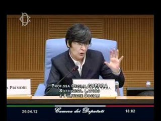 Roma - Convegno "Le donne e il governo del Paese" (26.04.12)
