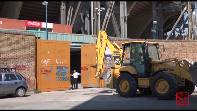 Napoli - Auricchio e Formisano su stadio San Paolo (09.07.13)