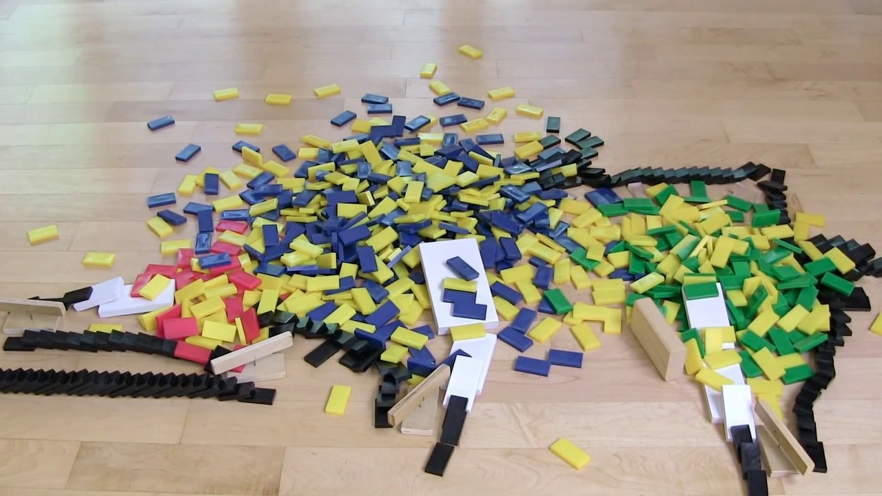 INSANE Domino Tricks!