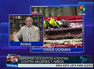 Sigue en aumento la crisis política en Ucrania: Sergey Kurginyan