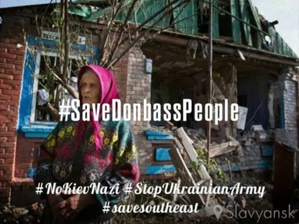 #SAVEDONBASSPEOPLE