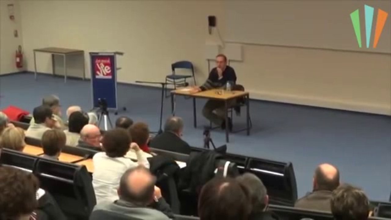 Gaël Giraud, "L’Illusion financière", Espace Saint-Hilaire, 14 février 2013, 1 de 3