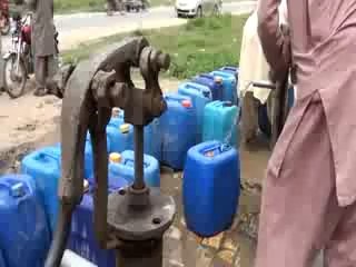 خوشاب  شہرمیں پینے کے صاف پانی کی قلت