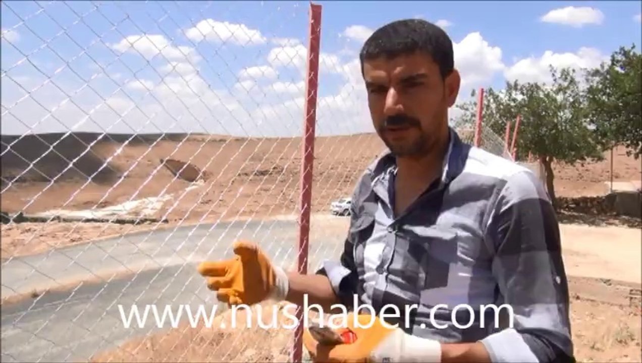 Nusaybin'de Mahküm Okulun Çevresini Yaptı