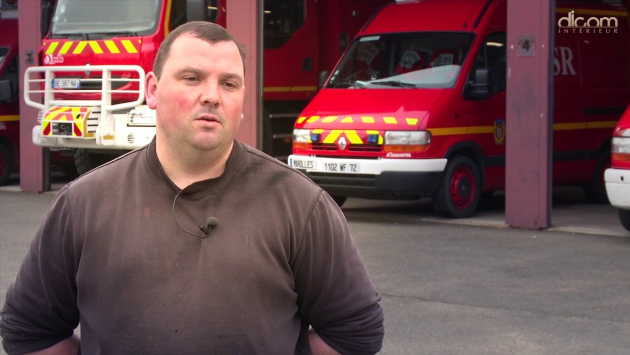 Arnaud Consonni sapeur-pompier volontaire