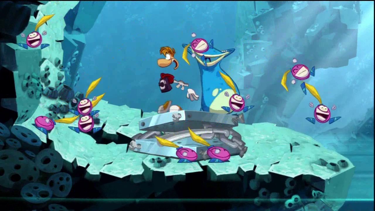 Rayman Origins - Océan des songes - Niveau 2 : Poisson pourri