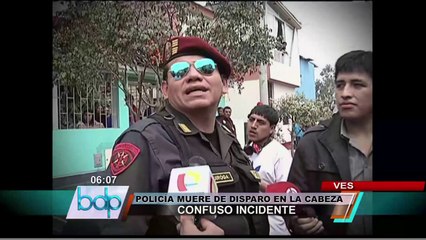 Policía habría asesinado a colega en una pollada de VES