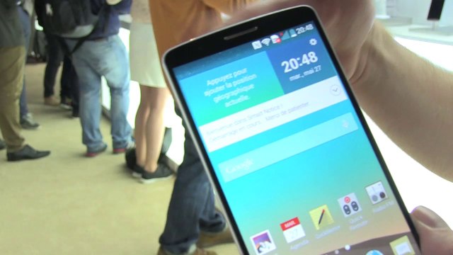 LG G3 : première prise en main vidéo