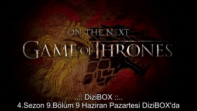 Game of Thrones 4.Sezon 9.Bölüm Fragmanı