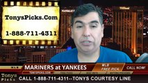 New York Yankees vs. Seattle Mariners Pick Prediction MLB Odds Preview 6-2-2014