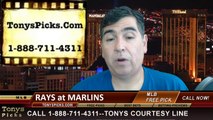 Miami Marlins vs. Tampa Bay Rays Pick Prediction MLB Odds Preview 6-2-2014