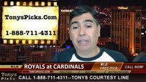 St Louis Cardinals vs. Kanas City Royals Pick Prediction MLB B Odds Preview 6-2-2014