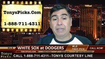 LA Dodgers vs. Chicago White Sox Pick Prediction MLB Odds Preview 6-2-2014