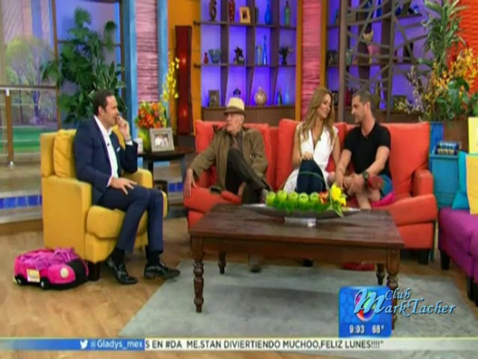 Nuestro @MarkTacher y @ceci_galliano invitados a #DA