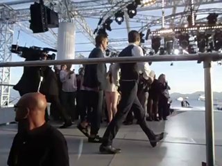 Rob Pattinson Arrives At Le Grand Journal (20.05.2014)