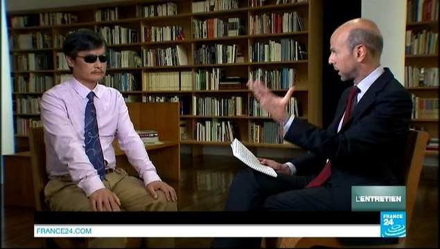 L'ENTRETIEN - La Chine changera forcément , dit le dissident Chen Guangcheng à France 24