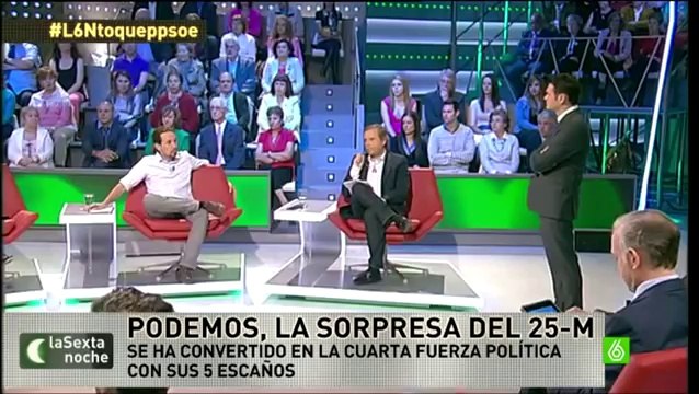 P. Iglesias Podemos es ciudadanos haciendo política