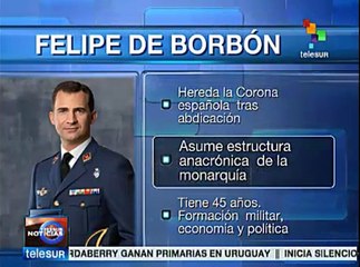 Al abdicar rey de España el pueblo pide cambios en sistema de gobierno