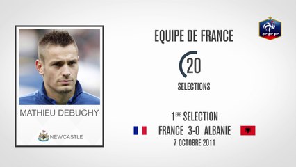 Les 23 bleus en chiffres: Mathieu Debuchy