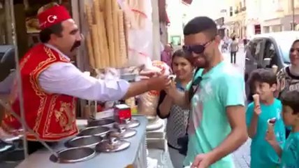 Amazing tricks of Icecream Guy