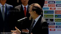 Rajoy transmite el apoyo del Rey a la selección