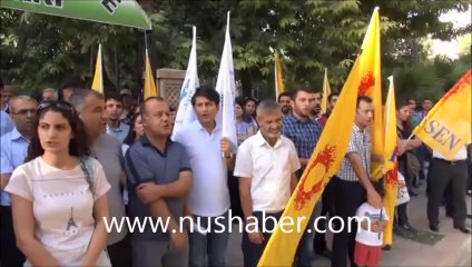 Nusaybin KESK Platformundan Rojava'daki Saldırılarına Protesto Açıklaması