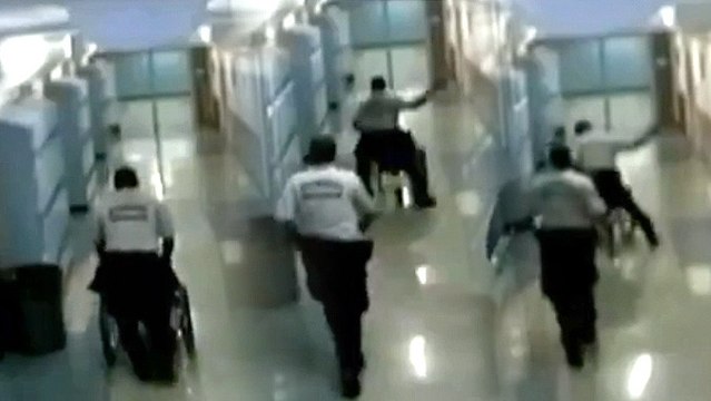 High School Security Guard Beats Student In Wheelchair