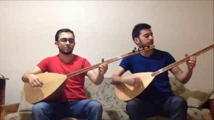 Ali Burak SAYIN - Salih GÜNDOĞDU   -  Ben de Özledim-Dağılma (Bağlama Versiyon)