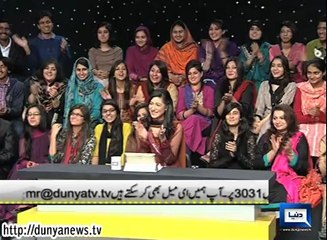 Dunya News- Mazaq Raat - 02-June -14