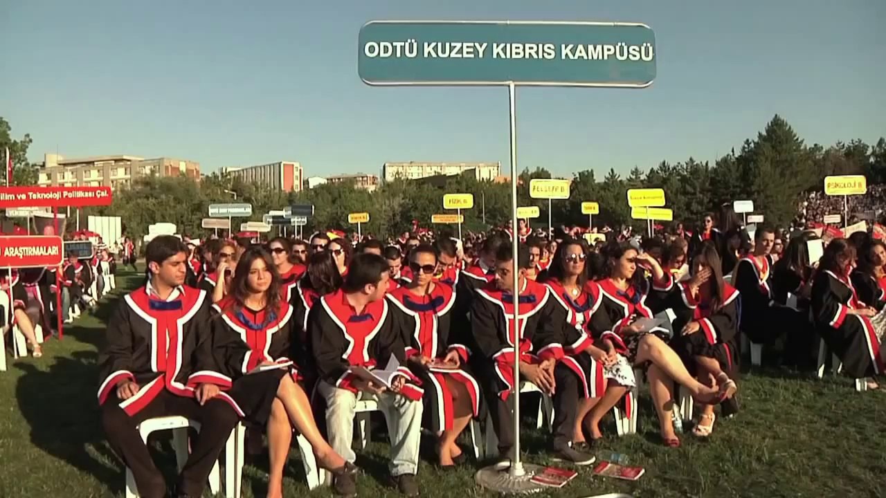 ODTU Kuzey Kıbrıs Kampusu Mezuniyet Toreni