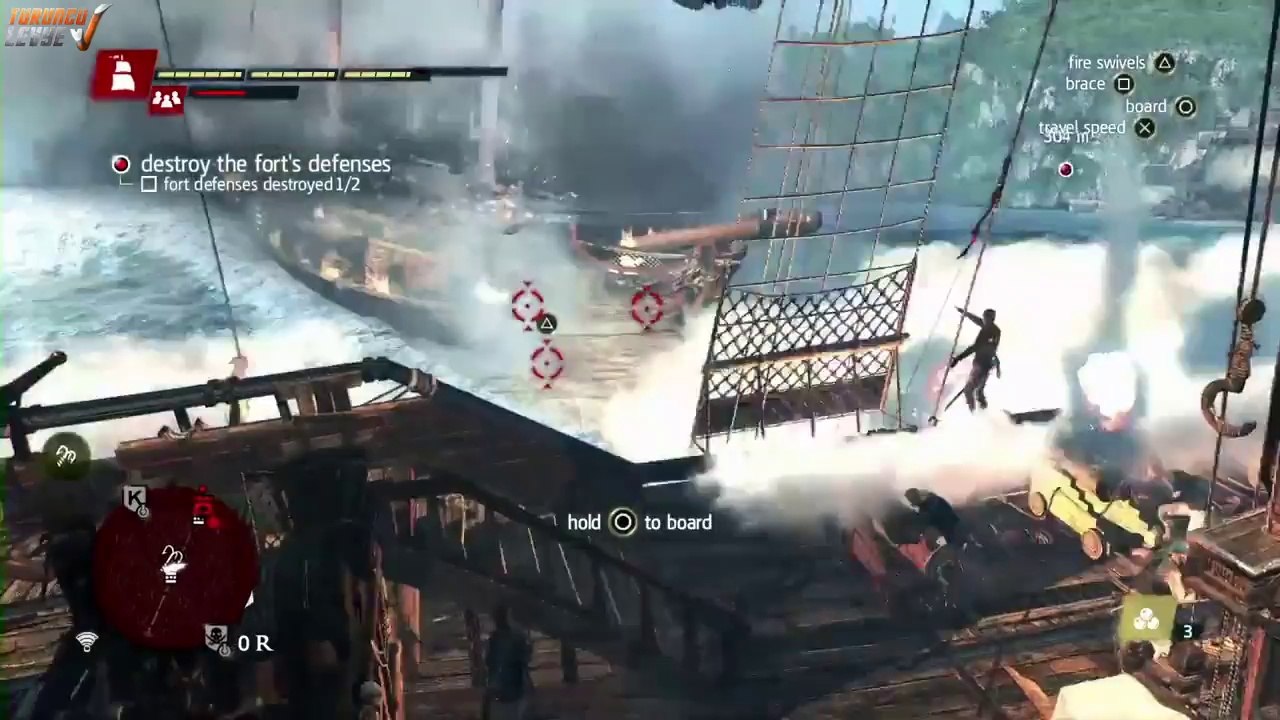 Assassin's Creed: 4 Black Flag - Gamescom 2013 Oynanış Videosu