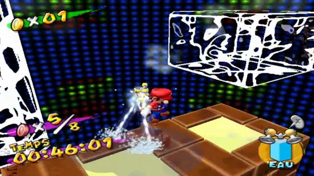 Super Mario Sunshine - Plage Sirena - Soleil Secret 2 : Récupérer 8 pièces rouges