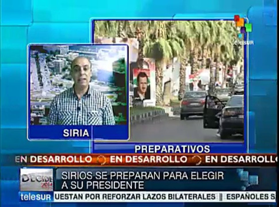 Incrementan seguridad en Siria por elección presidencial