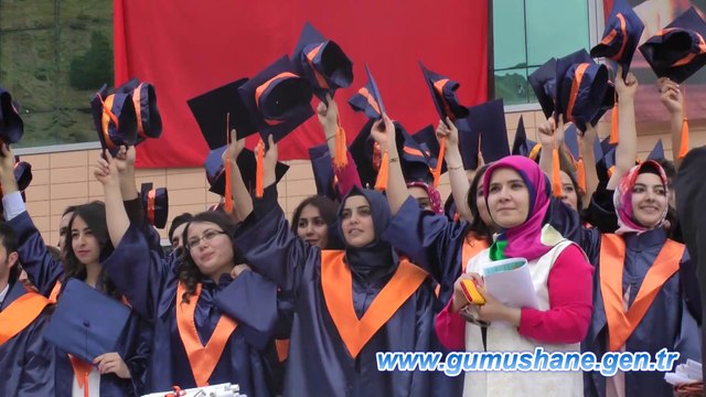 Gümüşhane Üniversitesinde 6. Mezuniyet Coşkusu