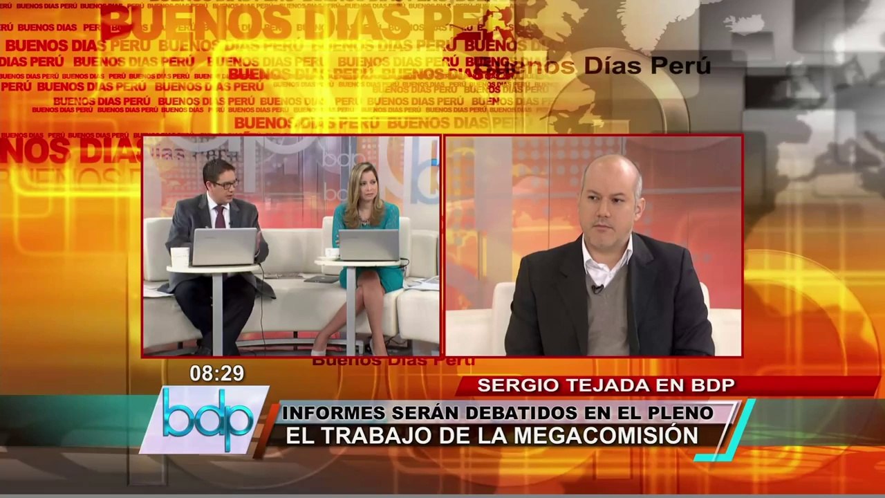 Tejada sobre relación Humala-OLM: Pongo las manos al fuego por el presidente (2/2)