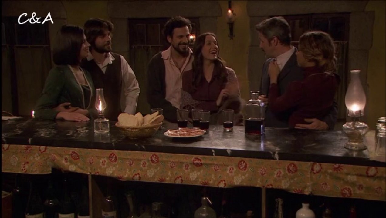 Momentos C&A: Preparativos de la fiesta de compromiso en la casa de comidas